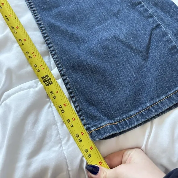 Vintage Y2K Levis Blue Womens Classic Low Rise Bootcut Jeans City Beach‎ Outdoor - Image 5