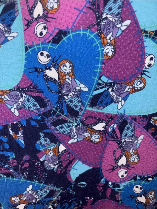 LuLaRoe Disney "The Nightmare Before Christmas" Irma Tunic, Medium - Image 2
