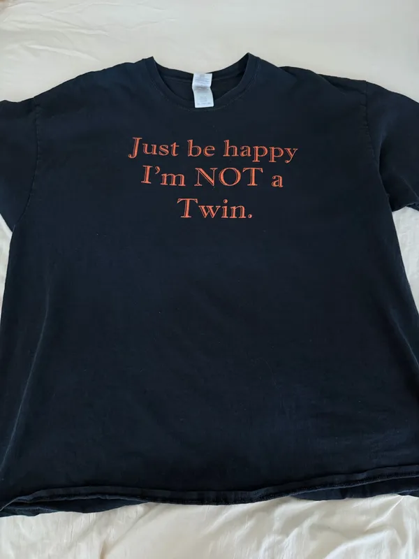 Gildan Vintage corny twin t shirt - Image 2