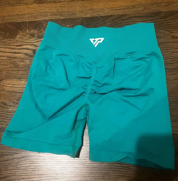 Keep that pump workout shorts Blue - Image 2