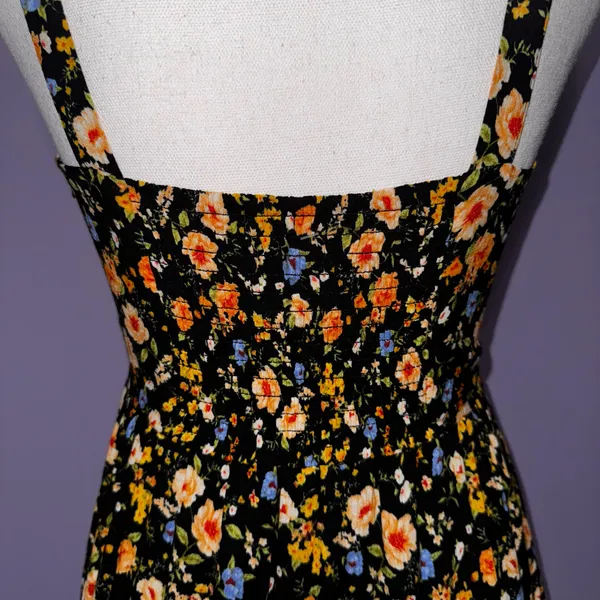 NWT Boutique Black Floral Mini Dress - Image 12