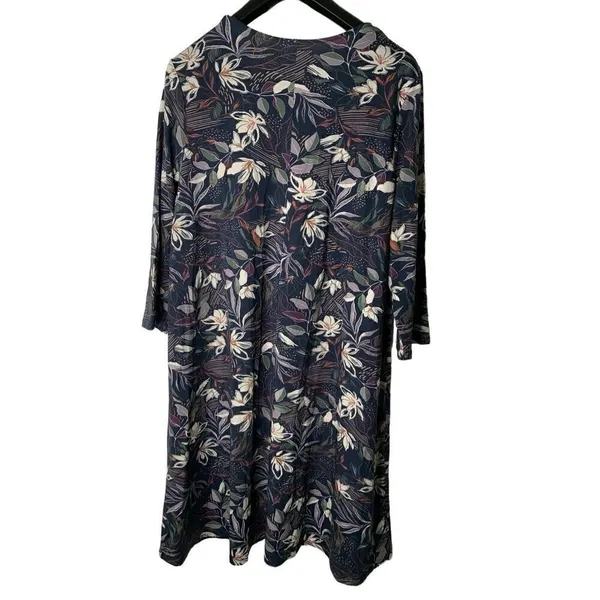 Garnet Hill Dress floral tencel women's size XL NEW NWT - Image 2