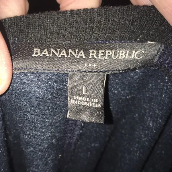 Banana Republic factory gray & black weekender sweatshirt dress - Image 3
