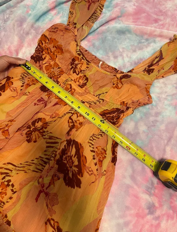 Free people Vernon mini dress M read desc - Image 9