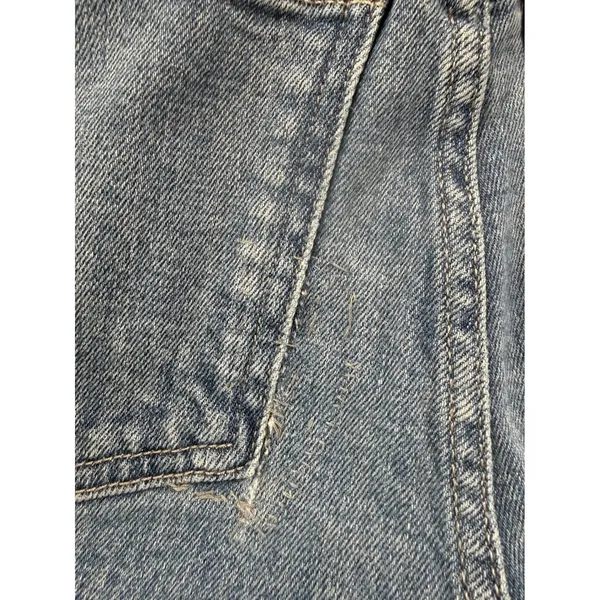 7 For All Mankind Peggi High‎ Waist Straight Leg Jeans Blue Denim Size 25 - Image 5