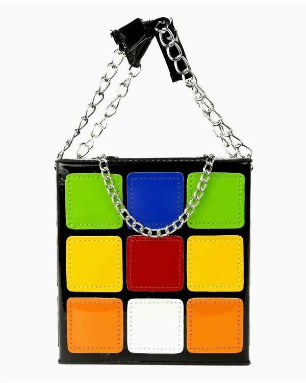 Rubik’s Cube Purse Handbag Multiple - Image 6