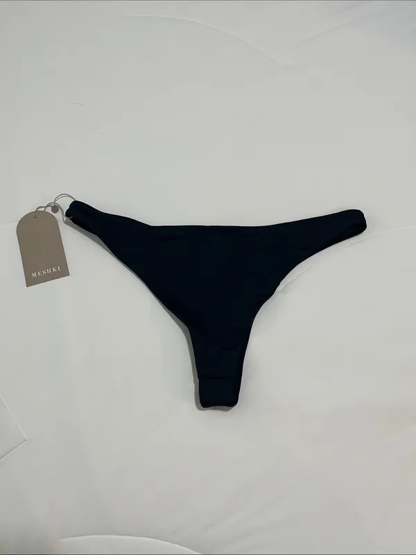 Meshki “Aria” Black Bikini Bottom - Image 4