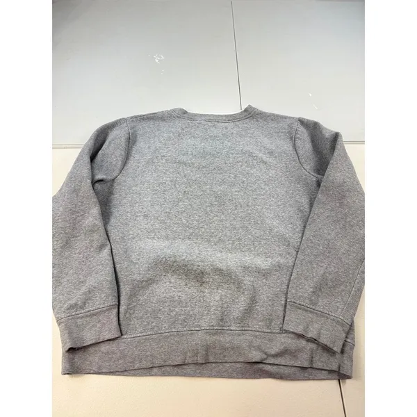 Speculation‎ Womens Sweatshirt M Gray Pink Floral Embroidered Crewneck Pullover - Image 6