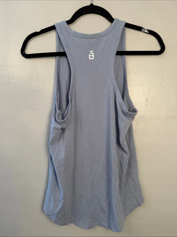 Beyond Yoga Barre 3 Light Blue A-Line Tank Top light blue size small - Image 3