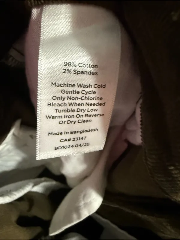 NWT talbots corduroy pants size 12 petite brown - Image 10