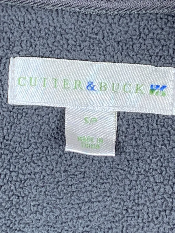 Cutter & Buck Fleece Vest Women Petite Small Black Full Zip Golf Outdoor - Image 7