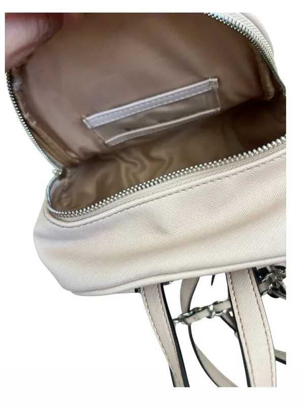 GUESS Quilted Blush Pink Mini Backpack - Image 5