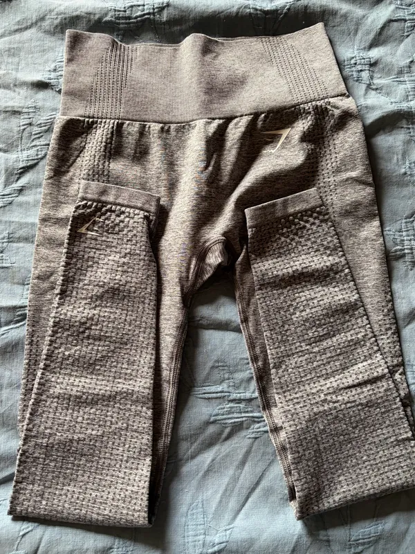Grey Gymshark Seamless Leggings - Image 4