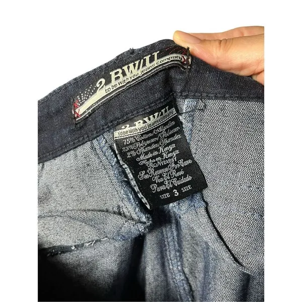 2 BW/U Low Rise Flare Jeans‎ Size 3 - Image 10