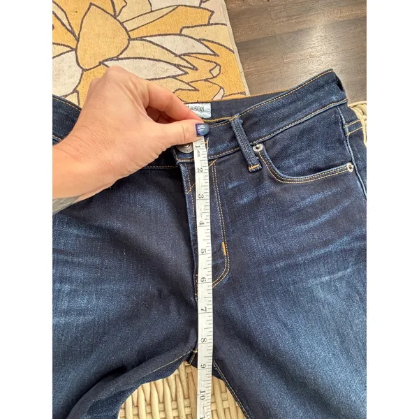 Hudson Mia‎ 5 Pocket Mid Rise Flare Jeans 25 boho flattering layered retro modal - Image 9