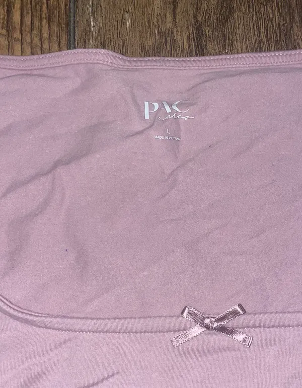 PacSun Purple Cropped Shirt - Image 2