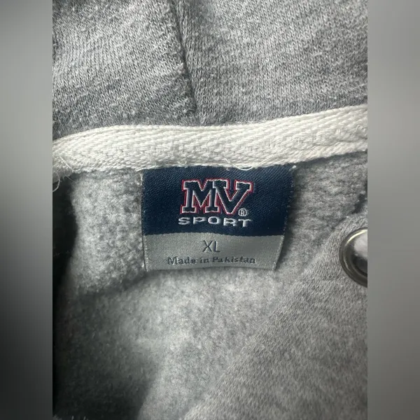 Nashville Gray Hooded Sweatshirt Dress, Medium - Image 2