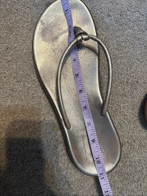 Olukai Gold Metallic Thong Huawai Sandals - Image 4