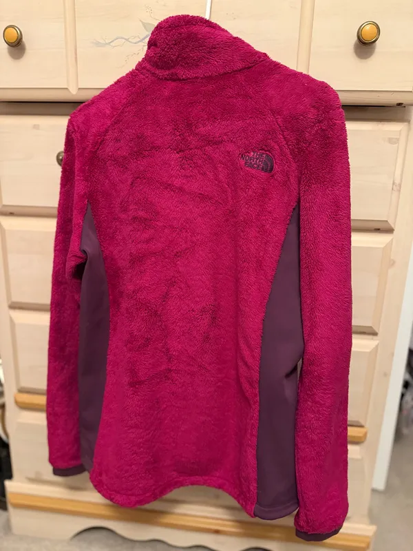 Fuchsia North Face Fleece Jacket - Image 8
