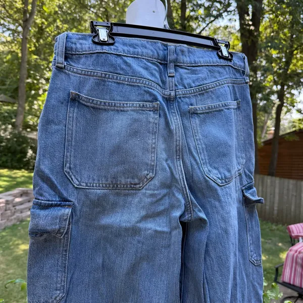 Gap Womens Carpenter Jeans Baggy Fit HighRise Gorpcore Size 10 / 30 - Image 3