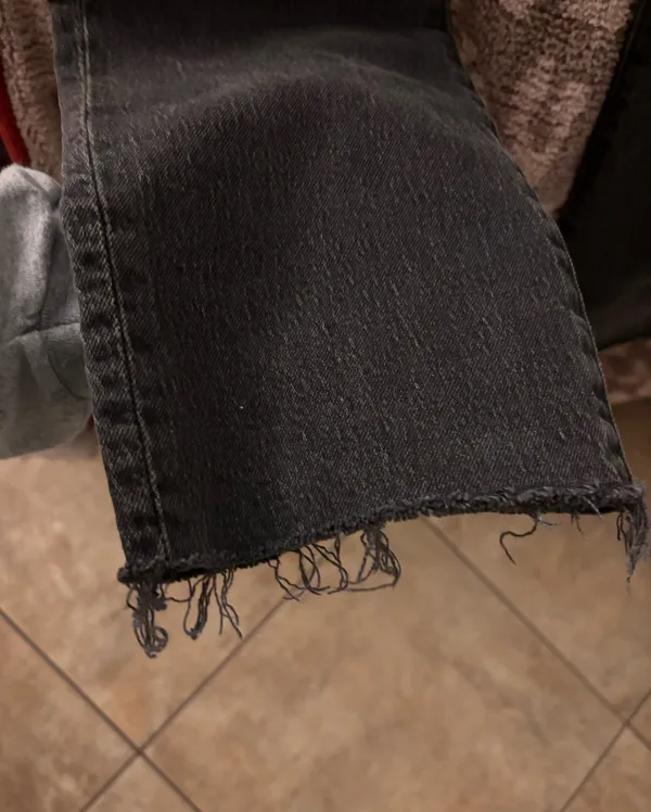 Perfect Vintage Straight Madewell Jeans - Image 5