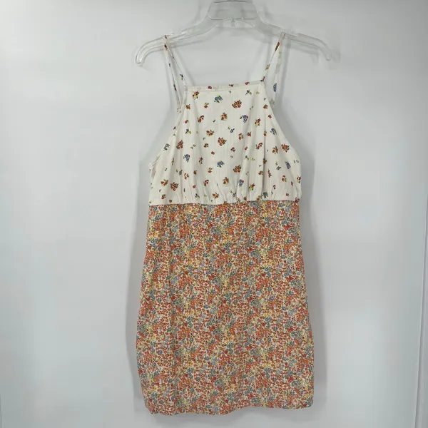 American Eagle Y2K Linen Blend Cottagecore Floral Sundress Medium Boho Coquette - Image 15