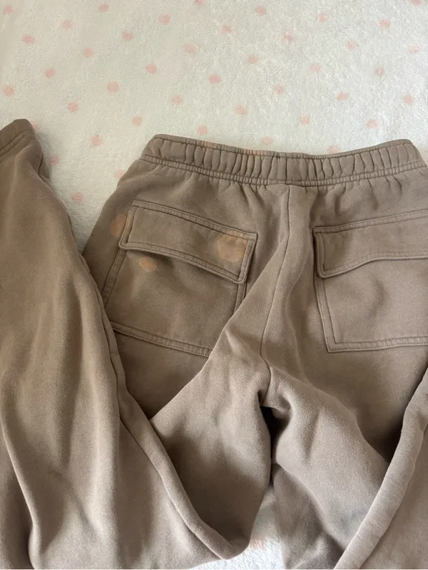 aritzia tna tan cargo sweatpants - Image 5