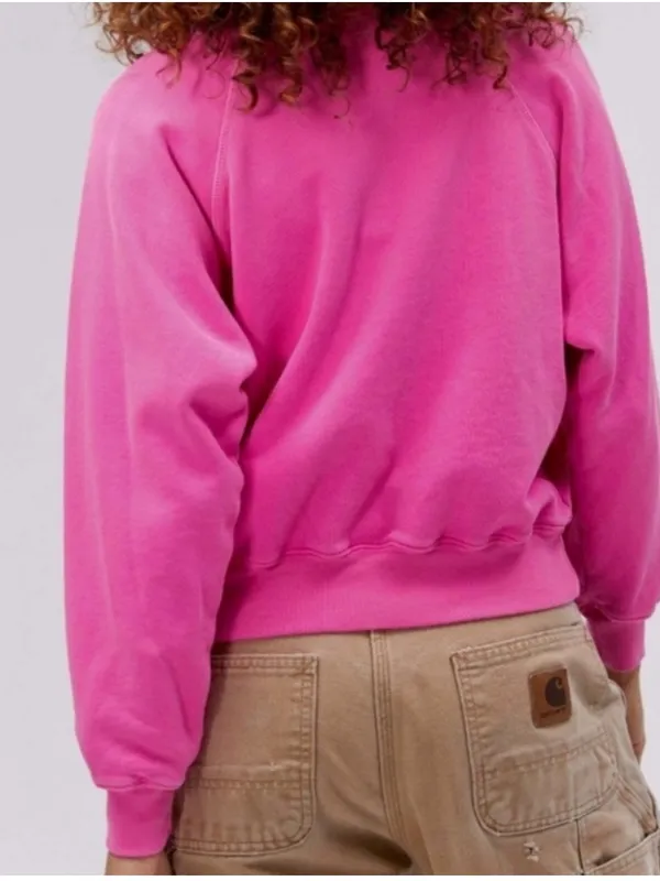 Daydreamer Slayer‎ Electrified Sweatshirt Womens S Pink Skull Graphic Band - Image 2