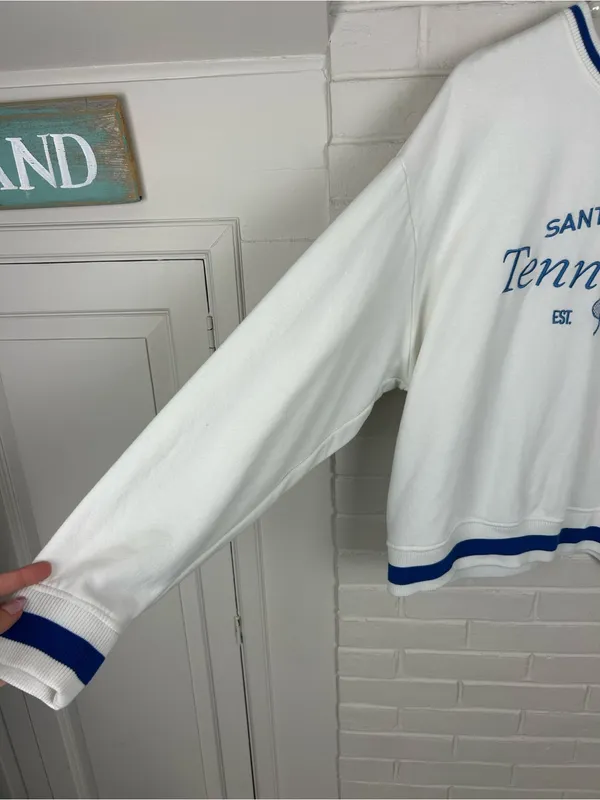 Lazy Sunday Santa Barbara Tennis Club Sweatshirt Size XL - Image 7