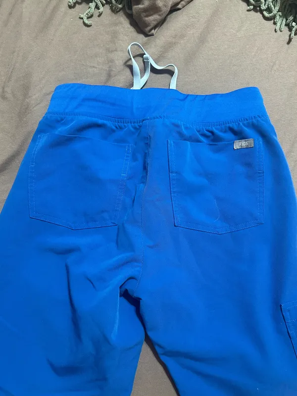 Royal FIGS Blue Scrub Pants and scrub top SET - Image 6