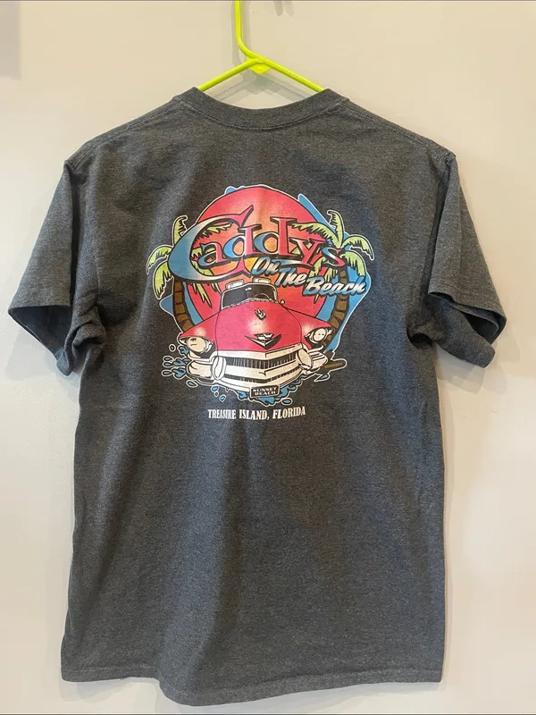 Gildan Treasure Island Florida Graphic Tee - Caddy’s on the beach - Image 2