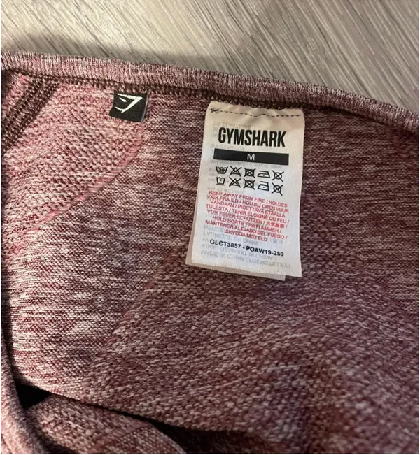 Gymshark Long Sleeve Crop Top - Image 3