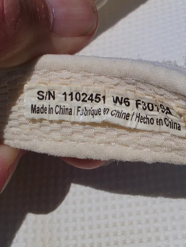 Teva Flatform Universal Mesh White Sandals 6 - Image 6