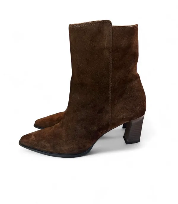 ZARA Chocolate Brown Sweater Vest - Image 3