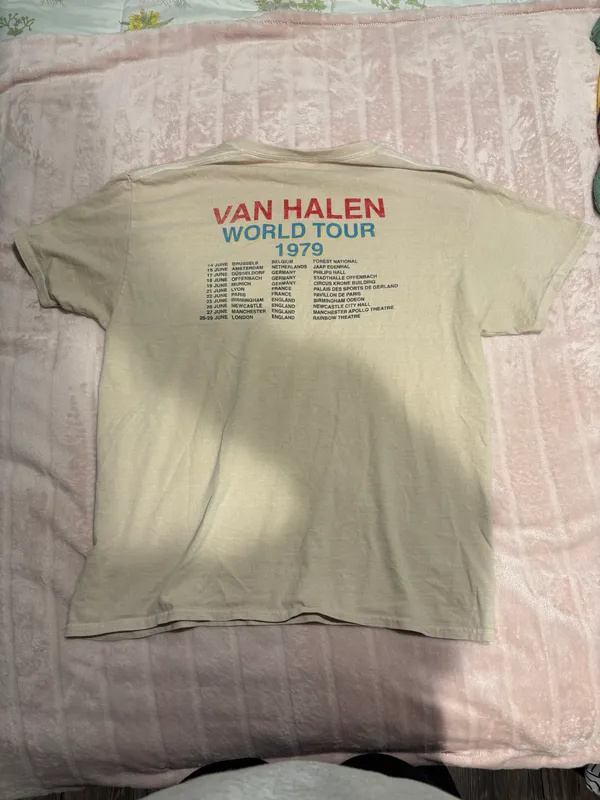 Van Jalen 1979 Tour Shirt - Image 2