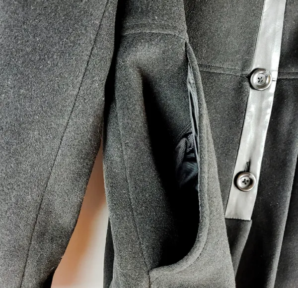 Anthropologie Silence + Noise Wool Blend Coat M - Image 5