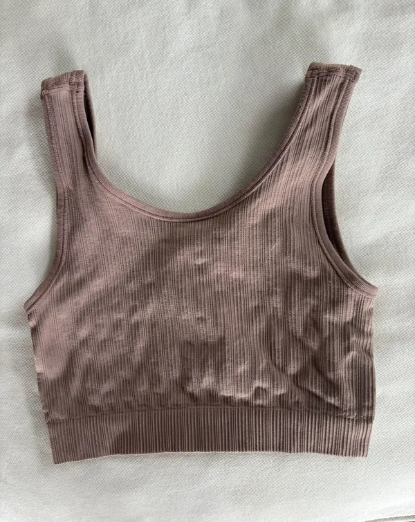 Brown Crop Top Size XS - Image 2