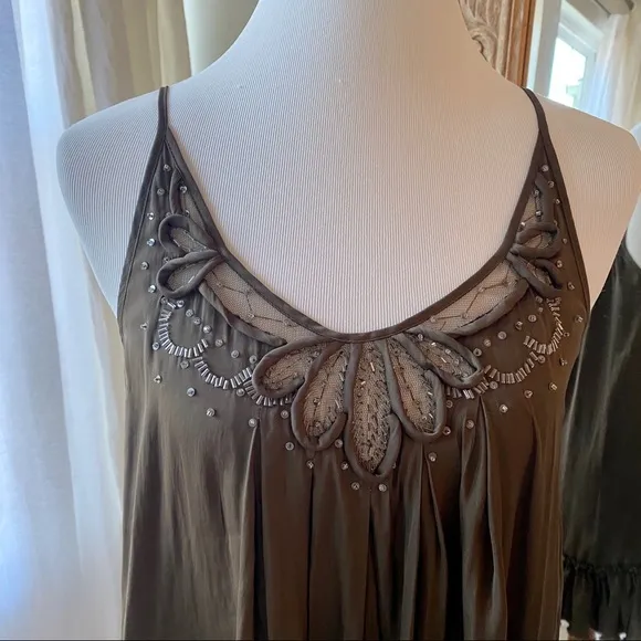 Moda International Beaded Top Slip Dress - Image 2