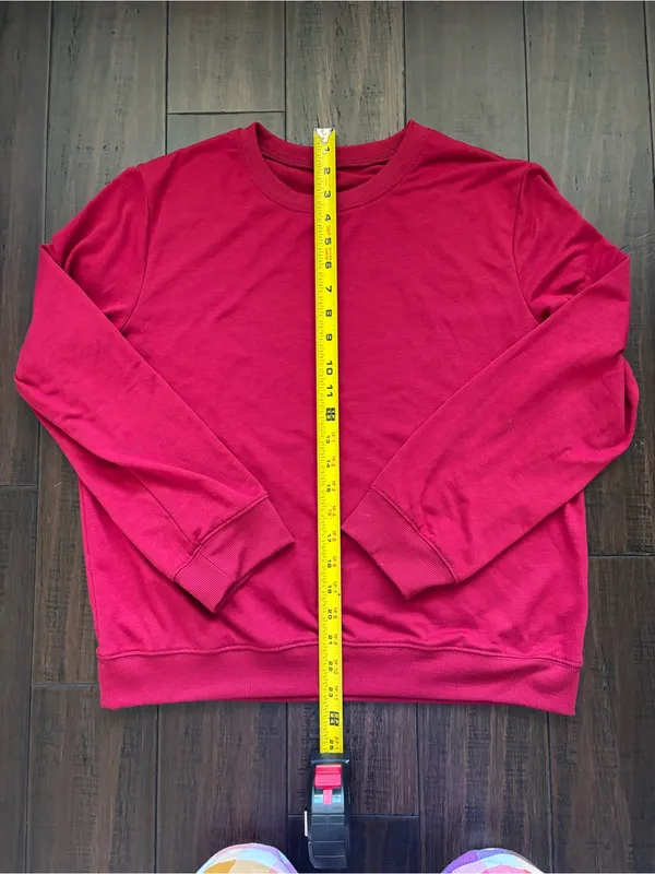 Red Long Sleeve Shirt - Image 4