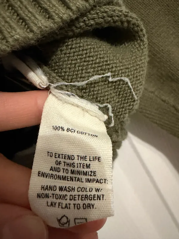Sweater Green Size XS - Image 3
