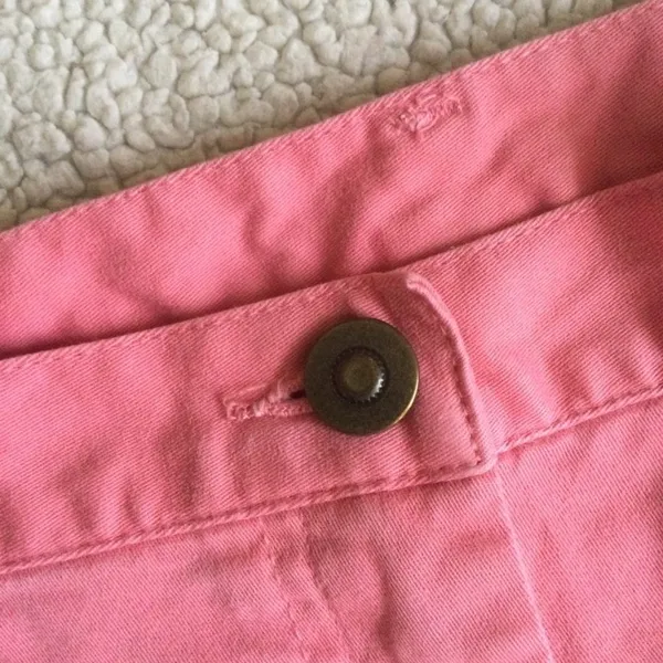 Colored Jeans Stretch High Rise Salmon Pink - Sz 12 - Image 14