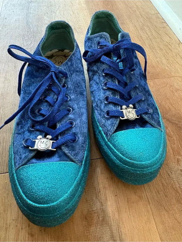 Converse x Miley Cyrus CTAS Platform Ox Lift Blue - Image 5