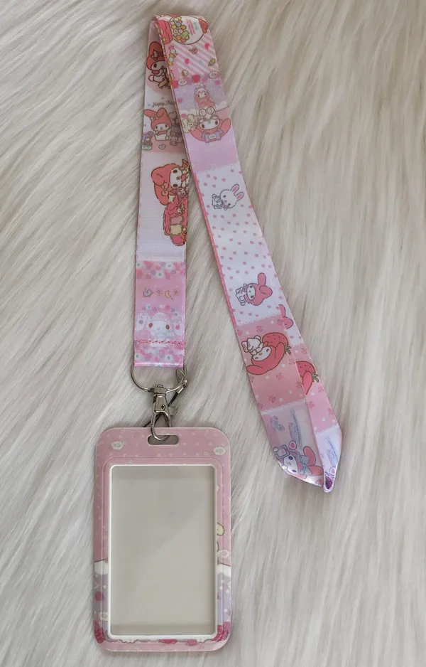My Melody sanrio lanyard with Id/ card holder - Image 4