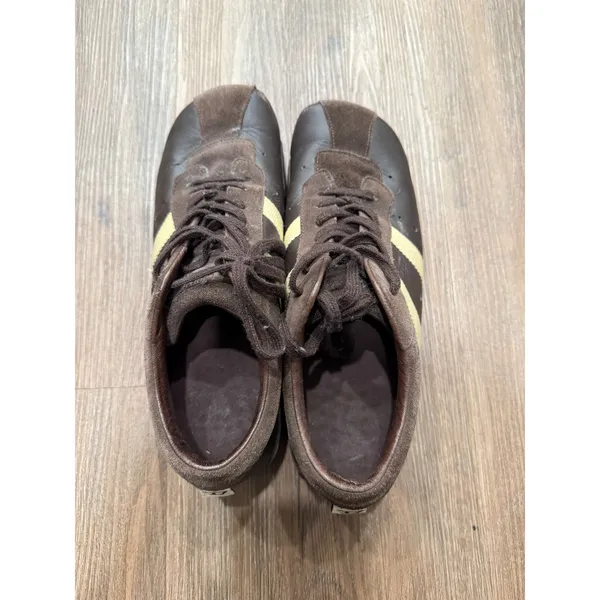 Vintage Diesel‎ Wish Brown Leather Suede Low Top Sneakers US 9.5 y2k - Image 4