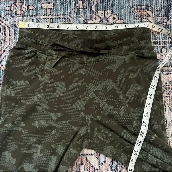Lululemon Ready to Rulu Jogger 29" Heritage Camo Dark Olive Green Twill Size 6 - Image 12