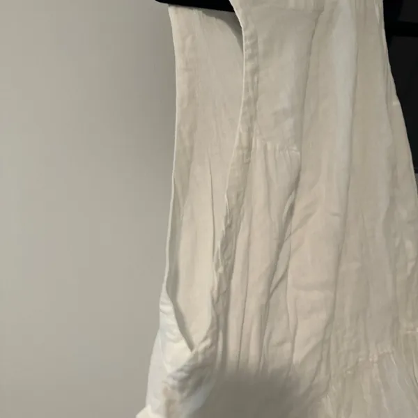 Free People White Peplum top - Image 4