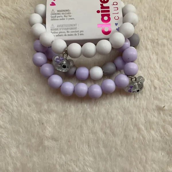 Claire’s Bracelets Purple - Image 2