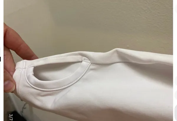 Yogalicious women’s white cropped athletic jacket L - Image 3