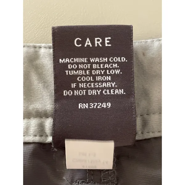 REI Women's Gray Nylon Cargo Hiking Utility Shorts size 6 - Image 7