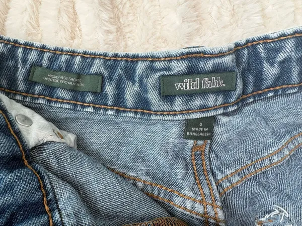 Wild Fable Shorts Denim High-Rise - Image 2